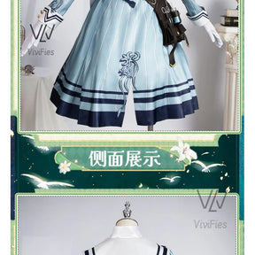 Game Identity V Cosplay Costume Emily Dyer Doctor Preserved Flower Gorgeous Uniform with Accessories Women Halloween Party Suits