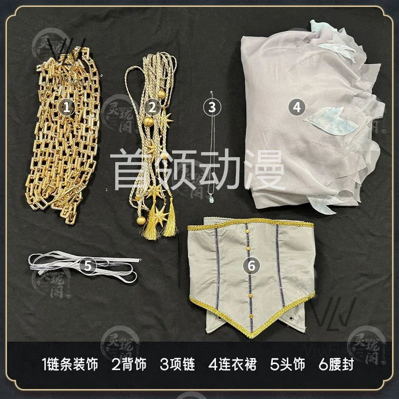 Identity v Emma Wood cosplay witch cosplay costume sweet lolita dress girls women Halloween suit full wig glasses bag