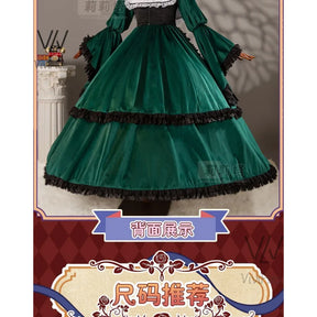 Amine Rozen Maiden Sui sei seki Cosplay Costume Mercury Lampe Dress Halloween Party Gorgeous Lolita Girl Dress Up Dress