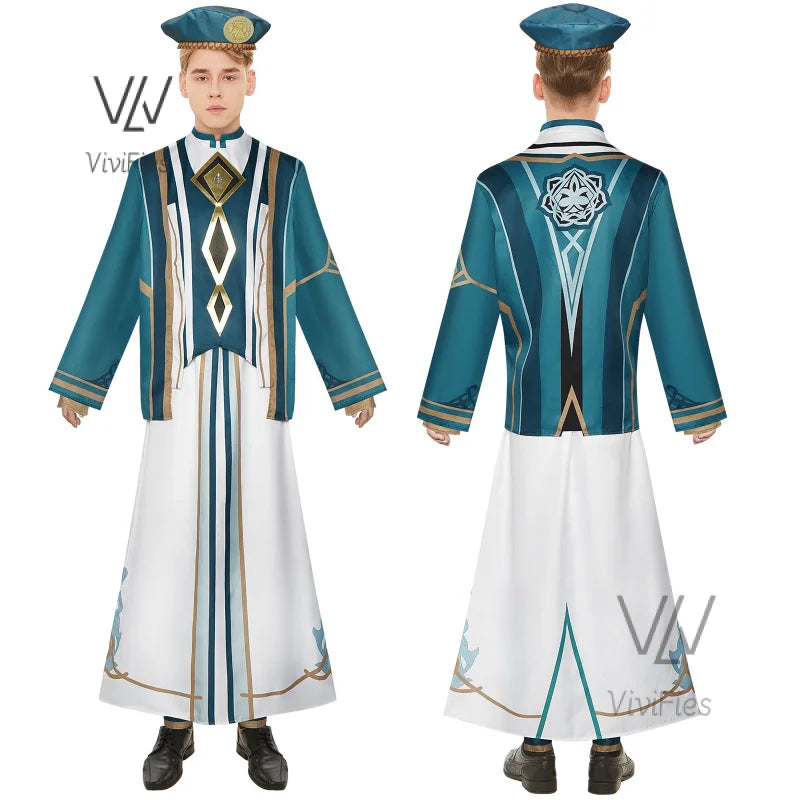 Sumeru Akademiya Cosplay Costume The Akademiya school uniform Darshans Amurta Rtawahist Haravatat Kshahrewar Halloween Costumes