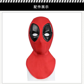 New Deadpool 3 Lady Cosplay Cosutme Wade Winston Wilson Jumpsuit Headgear Suit Halloween Women's Version Upgraded version