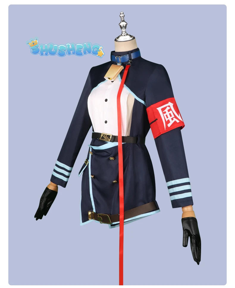 Anime Game Blue Archive Amau Ako Cosplay Costume Wig Blue Sailor Suit School Uniform Skirt Shoes Woman Sexy Carnival PArty Set