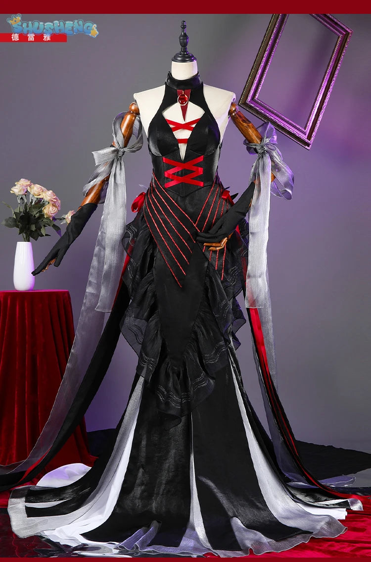 Shusheng Path To Nowhere Dreya Gown Cosplay Costume Cos Game Anime Party Uniform Hallowen Play Role Clothes Clothing