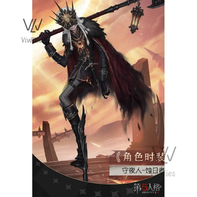 Anime Game Identity V Cosplay Night Watch Cosplay Costume Morningstar Ithaqua Cosplay Men Costume Wig Shoes For Halloween