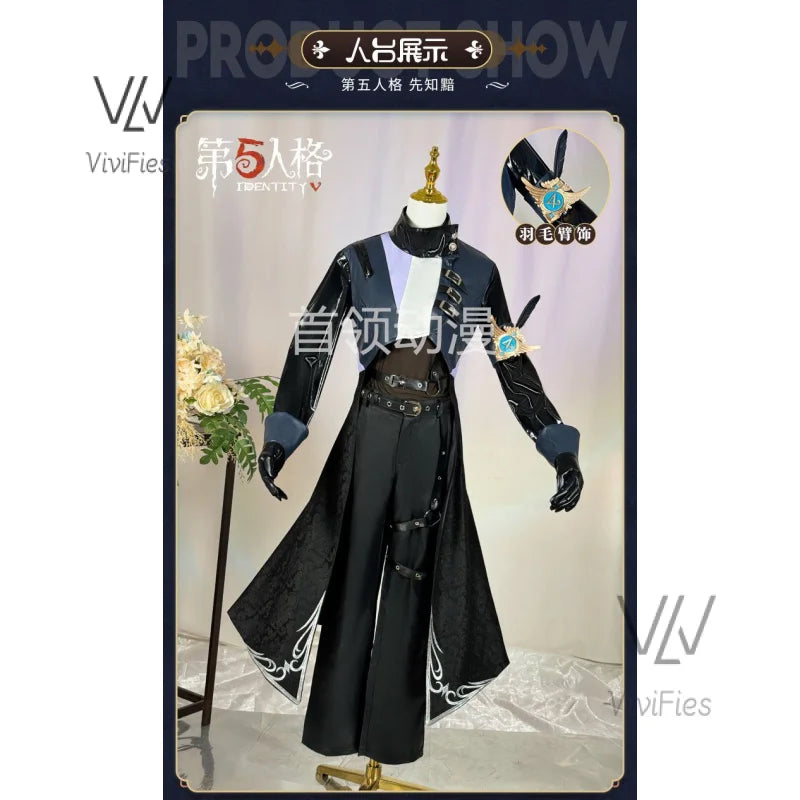 Game Identity V Seerr Eli Clark Cosplay 2024 Latest Set and Props Halloween Carnival Dress up in Stock