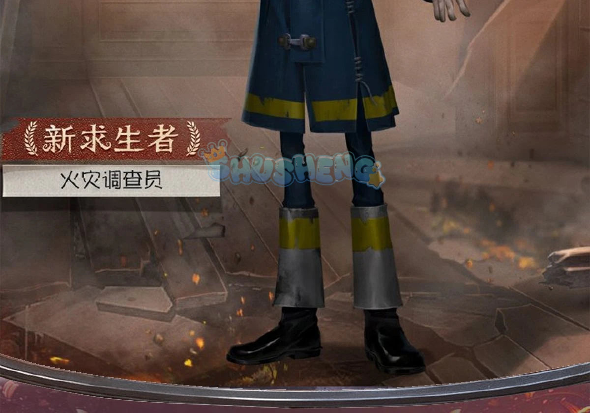 Identity V Florian Bland Fire Investigators New Survivor Game Suit Cosplay Costume Halloween Party Role Play Outfit S-XXL