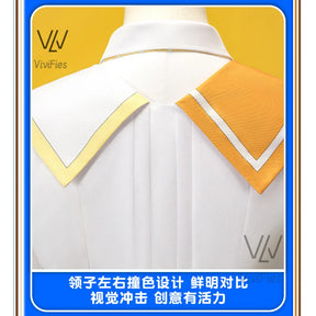 Anime Kagamine Rin Len Cosplay Costumes Halloween Costume Kcagamine Brother Sister Lolita Uniform Role Clothing Party Uniform