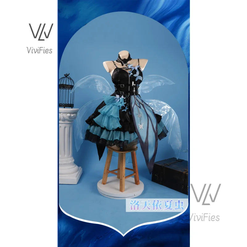 Vluo singer Tianyi Butterfly series cosplay costume woman dress Christmas gift outfits anime cos costumes Lolita gorgeous dress