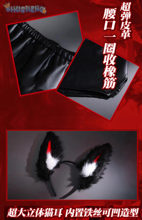 Game LOL Ahri Battle Suit Gorgeous Lovely Uniform Cosplay Costume Halloween Carnival Party Role Play Outfit Women S-XXL