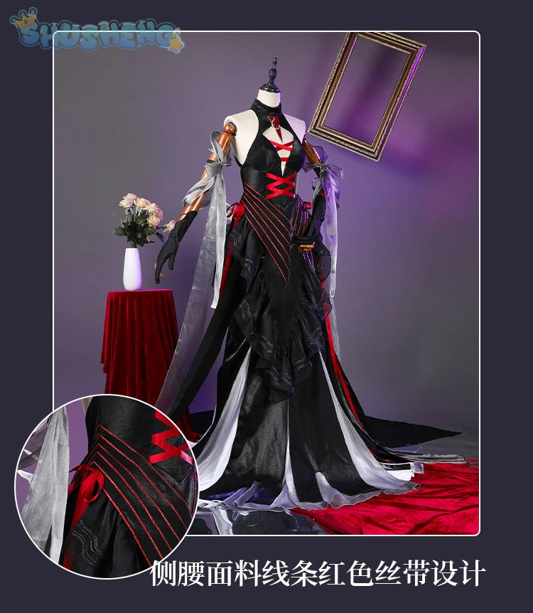 Path to Nowhere Dreya Cosplay Costume Women Girls Evening Dresses Game Suit Dreya Halloween Party Role Play