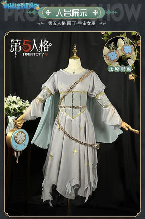 Identity V Lisa Beck Gardener Cosmic Witch Cosplay Costume Cos Game Anime Party Uniform Hallowen Play Role Clothes Clothing