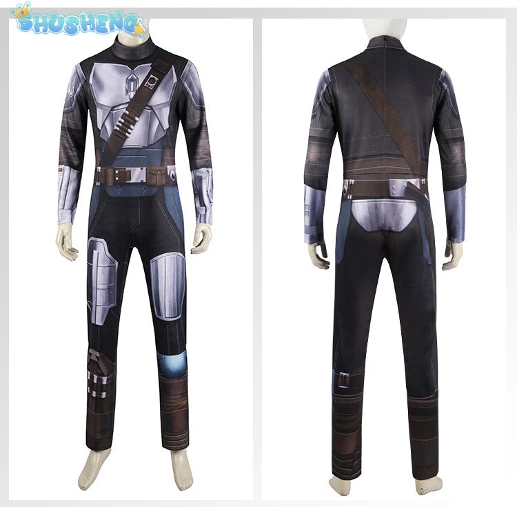 Din Djarin Cosplay Battle Suit Armor Cloak Men Costume TV Bounty  Roleplay Fantasia Fancy Dress Up Party Outfits Clothes