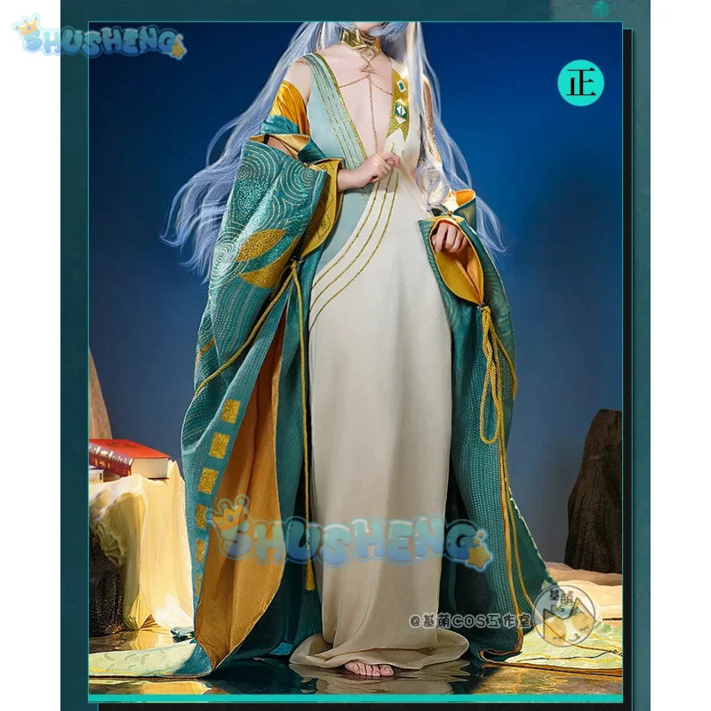 Shusheng Reverse:1999 37 Occultist Women Cosplay Costume Cos Game Anime Party Uniform Hallowen Play Role Clothes Dress