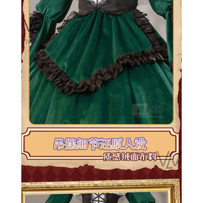 Amine Rozen Maiden Sui sei seki Cosplay Costume Mercury Lampe Dress Halloween Party Gorgeous Lolita Girl Dress Up Dress