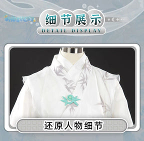 Shusheng-N Qi Shiyi antique dealers cosplay Identity Ⅴclothing Crown waist headband earrings glasses Halloween male Woman suit