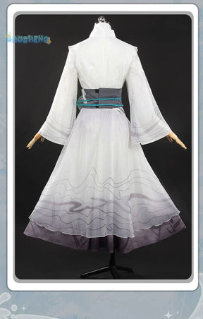 Shusheng-N Qi Shiyi antique dealers cosplay Identity Ⅴclothing Crown waist headband earrings glasses Halloween male Woman suit