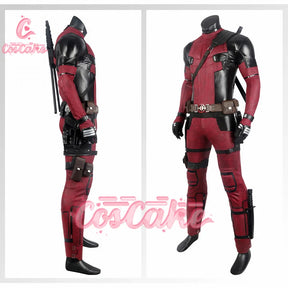 Deadpool 2 Cosplay Cosutme Wade Winston Wilson Cosplay Costume Woman  Movie Anti-hero Suit Halloween