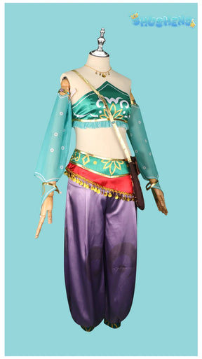 Game Link Zelda Cosplay Costume Anime Heroes Outfits Link  Carnival Halloween for Adults Men Woman S-XXL