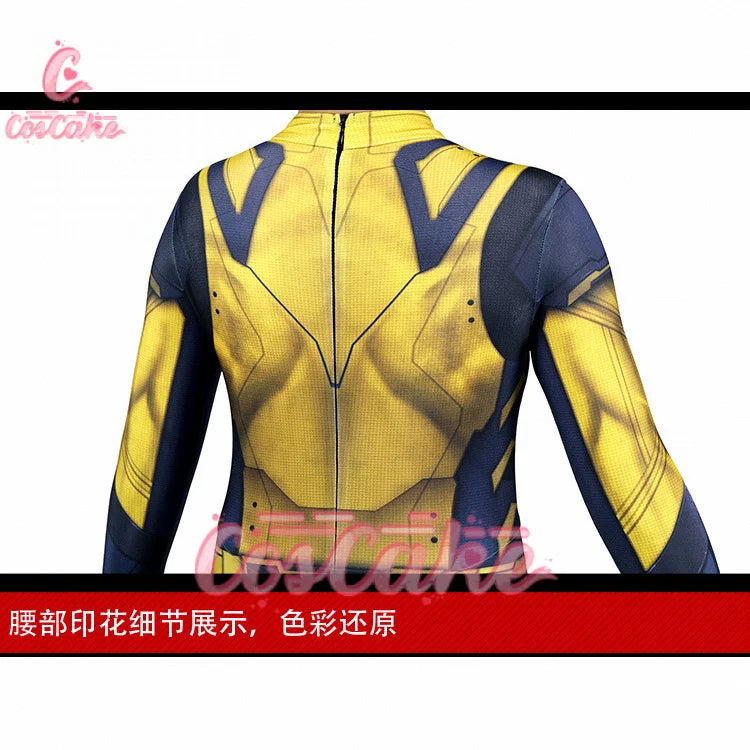 Deadpool 3 Wolverine Cosplay Costume Children's tight fitting clothing Halloween Man Outfit