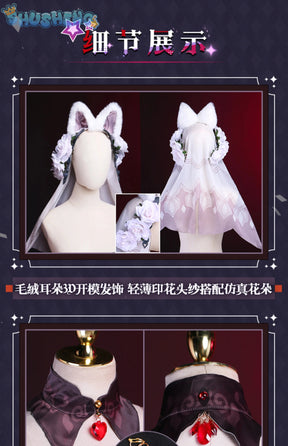 Honkai Impact 3rd Theresa Apocalypse Game Suit Gorgeous Dress Cosplay Costume Halloween Party Role Play Outfit Women