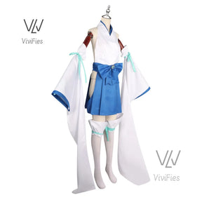 Minakami Sayo Cosplay Anime Gushing over Magical Girls Costume Kimono witch Uniform Wig Set Party Role Play Outfit for Woman