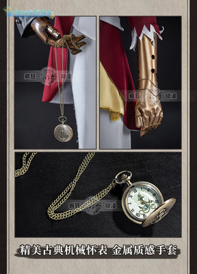 Identity V Jose Baden Chief Mate Men Cosplay Costume Cos Game Anime Party Uniform Hallowen Play Role Clothes Clothing