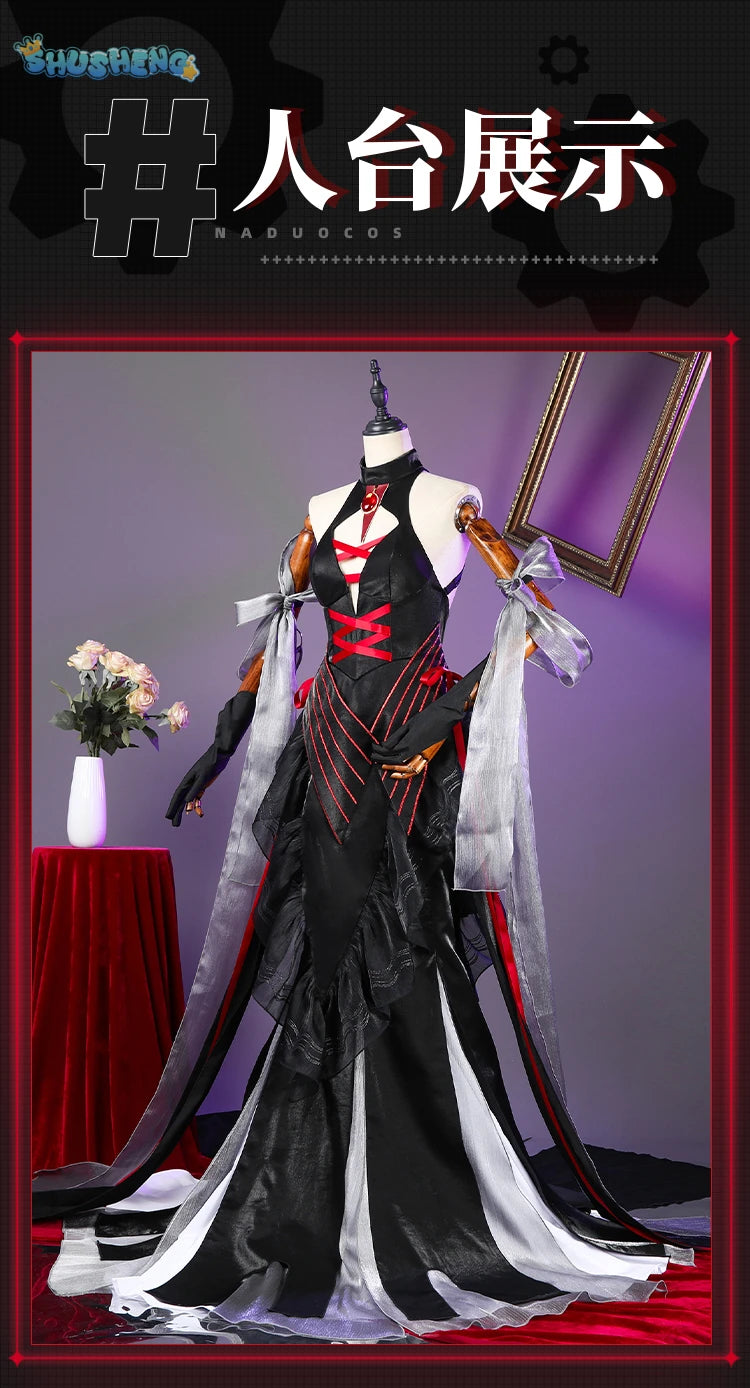 Shusheng Path To Nowhere Dreya Gown Cosplay Costume Cos Game Anime Party Uniform Hallowen Play Role Clothes Clothing