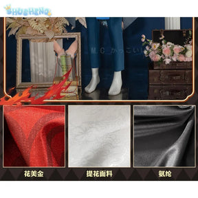 IN STOCK Game Honkai Star Rail Jiaoqiu Cosplay Costume Full Set Anime Full Set Jiao Qiu Cosplay Outfit Uniform Tail Prop Suits