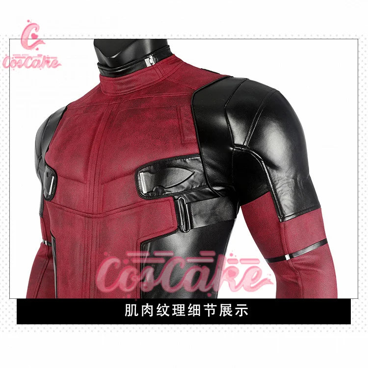 Deadpool 2 Cosplay Cosutme Wade Winston Wilson Cosplay Costume Woman  Movie Anti-hero Suit Halloween