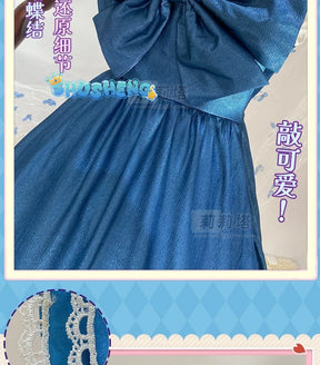 Anime Love Chunibyo & Other Delusion Takanashi Rikka Cosplay Costume Lolita Dress kawaii Halloween Costumes for Women