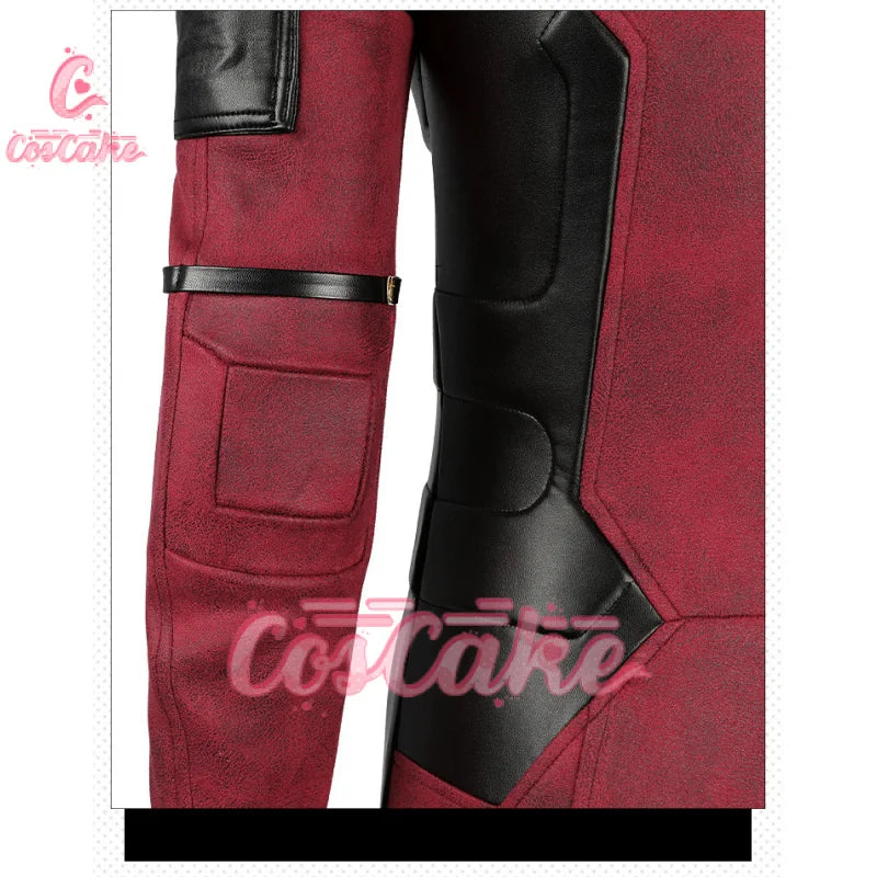 New Deadpool Cosplay Cosutme Wade Winston Wilson Jumpsuit Belt Cosplay Costume Movie Anti-hero Suit Halloween Women's version