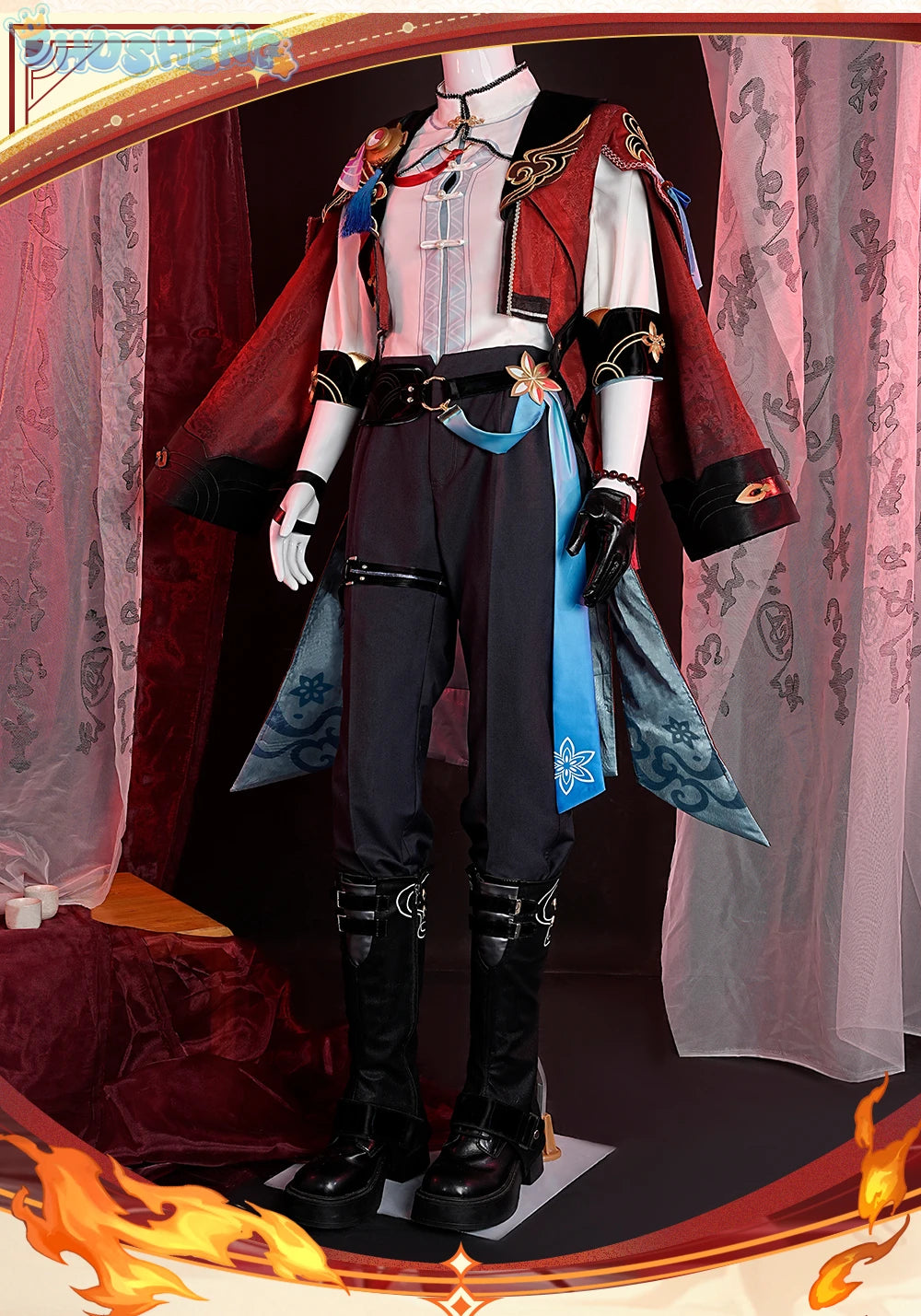 Shusheng Honkai: Star Rail Jiao Qiu Doctor Cosplay Costume Cos Game Anime Party Uniform Hallowen Play Role Clothes Clothing