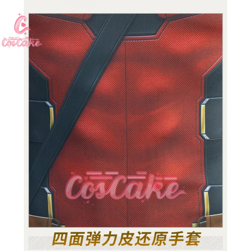 New Deadpool 3 Cosplay Cosplay Cosutme Wade Winston Wilson Jumpsuit Belt Set Movie Anti-hero Suit Halloween Custom Made