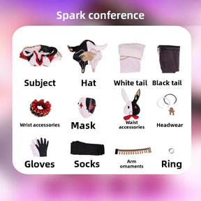 Game Cosplay Series:Honkai: Star Rail-Sparkle Show@Official /Sparkle（Hype）Boss form Cosplay Costume full set