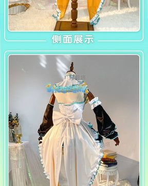 Miku cosplay cute princess Loli dress Miku wig play a full set of dresses for Christmas and Halloween S-XXL