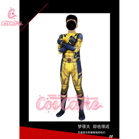 Deadpool 3 Wolverine Cosplay Costume Children's tight fitting clothing Halloween Man Outfit