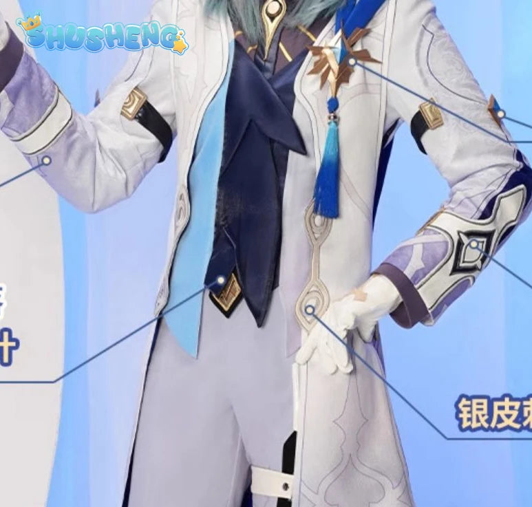 Honkai: Star Rail Sunday Game Suit Gorgeous Handsome Uniform Cosplay Costume Halloween Party Role Play Outfit Men