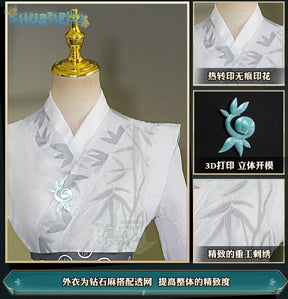 Identity V New Qi Shiyi antique dealers Cosplay Costume Chinese style Handsome Uniform Game Suit Halloween Party Outfit