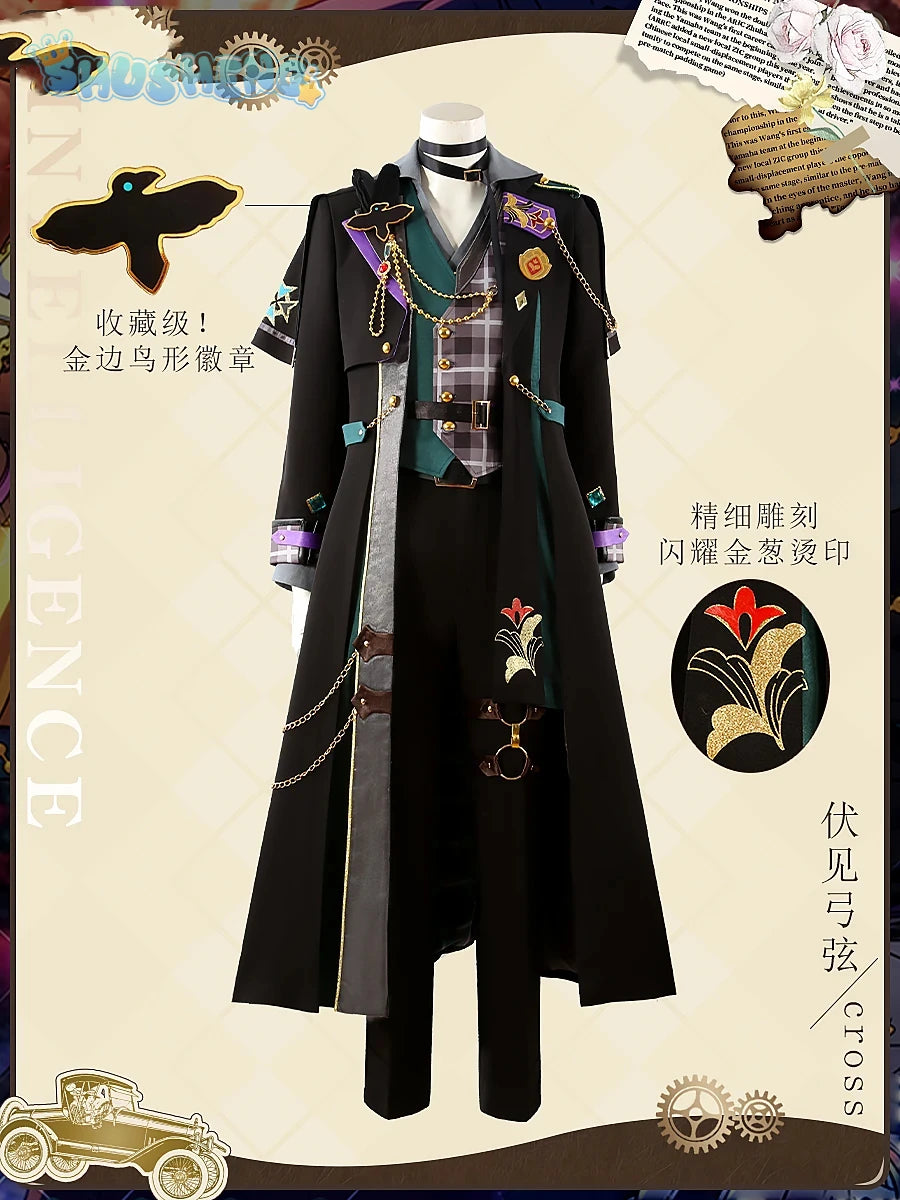 Ensemble Stars Fushimi Yuzuru Itsuki Shu Sena Izumi Intelligence Cross Cosplay Costume Cos Game Anime Party Uniform Hallowen