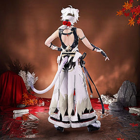 Ling Yang cosplay game wuthering waves costume lion dance Boy fashion combat uniform Halloween party role play clothing