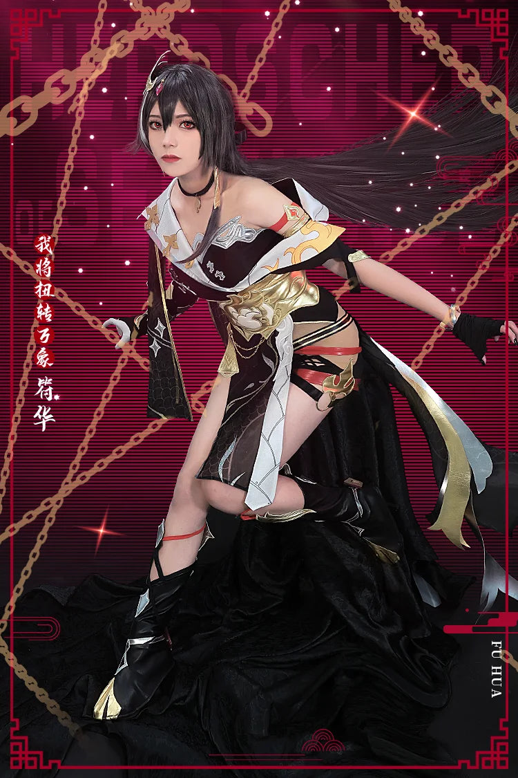 Honkai Impact 3rd Fu Hua The Lawgiver Of Knowledge Women Cosplay Costume Cos Game Anime Party Uniform Hallowen Play Role Clothes