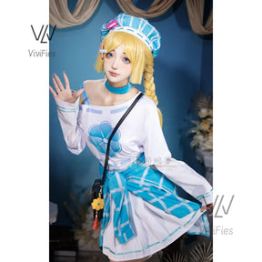 Anne Lester Cosplay Costume Game Identity V Toy Merchant Fashion Uniform Role Play Clothing Carnival Halloween Suit Pre-sale