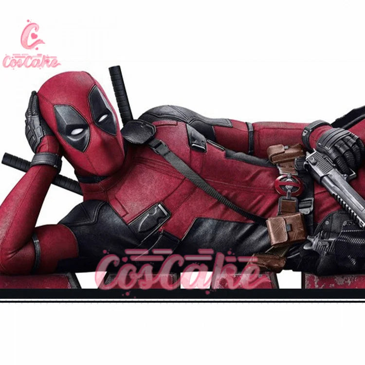 Deadpool 2 Cosplay Cosutme Wade Winston Wilson Cosplay Costume Woman  Movie Anti-hero Suit Halloween