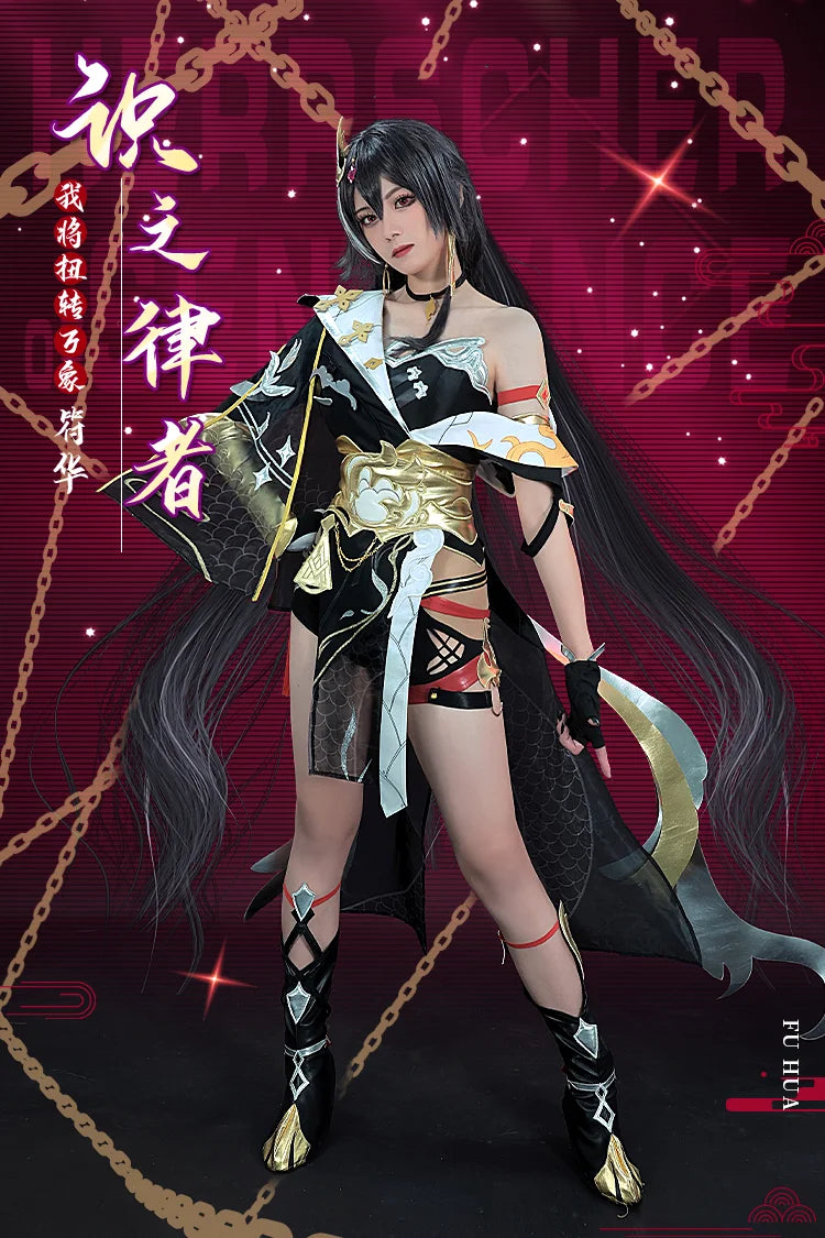 Honkai Impact 3rd Fu Hua The Lawgiver Of Knowledge Women Cosplay Costume Cos Game Anime Party Uniform Hallowen Play Role Clothes