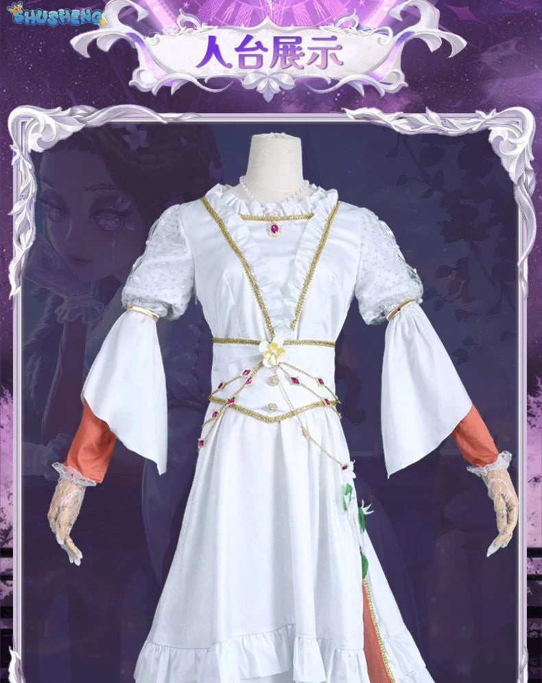 Game  Identity Ⅴ psychologist Ada Mesmer Cosplay New clothing Halloween party girl dress set  IN STOCK