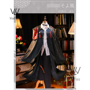 Bungou stray dogs men women Nakahara chuuya cosplay costume wig hat glove jacket pants female Chuya Nakahara cosplay suit