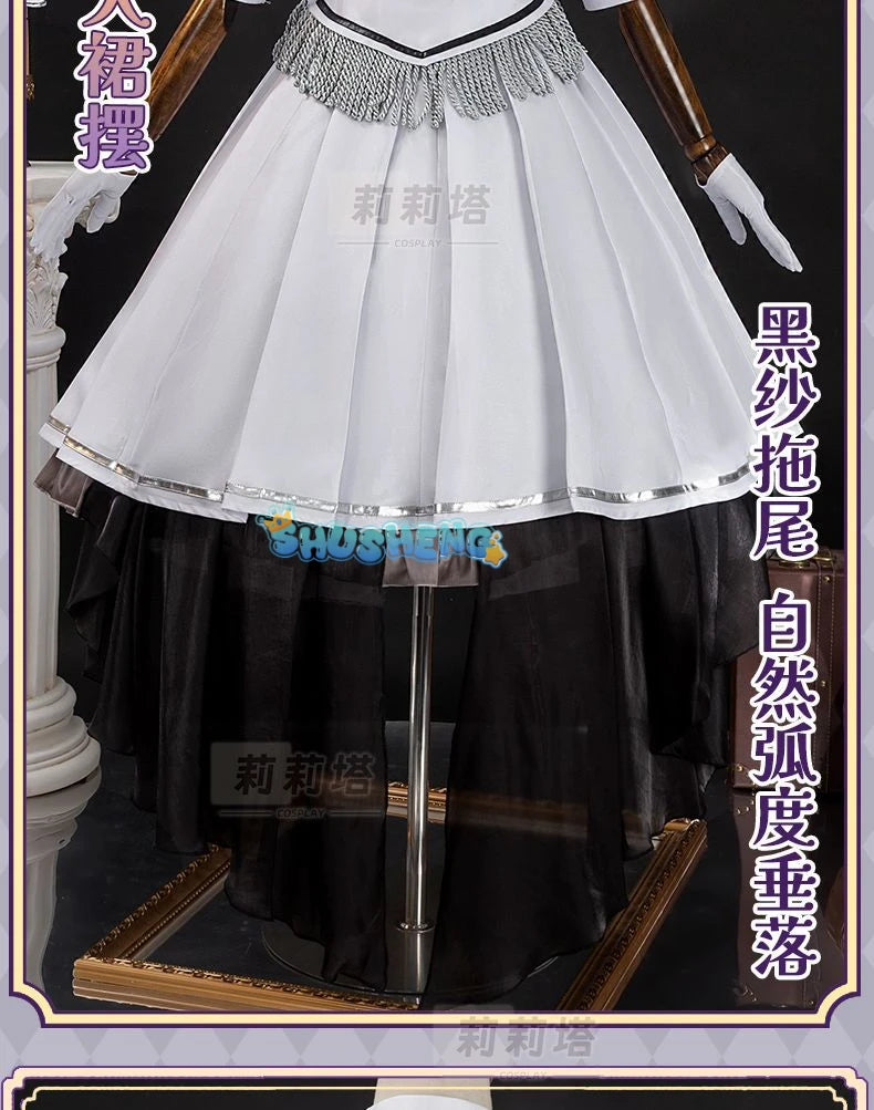 Anime DATE A LIVE Tokisaki Kurumi Cosplay Costume Wig Fancy Lolita Princess Dress Women  Halloween Party Outfit S-XXL