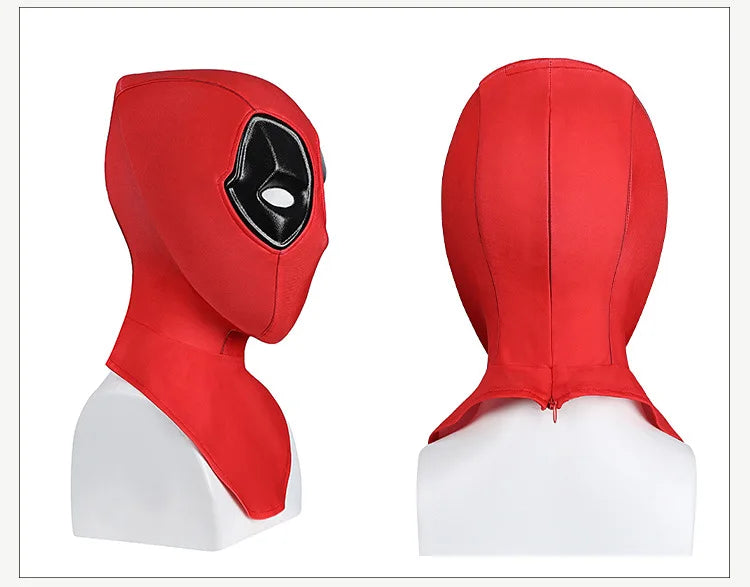 New Deadpool 3 Lady Cosplay Cosutme Wade Winston Wilson Jumpsuit Headgear Suit Halloween Women's Version Upgraded version