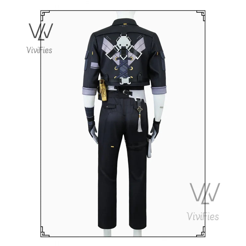 New Game Wuthering Waves Baizhi LINGYAN  Cosplay Costume Rover Male Cosplay Outfit Wig Halloween Carnival Uniform Christmas Prop