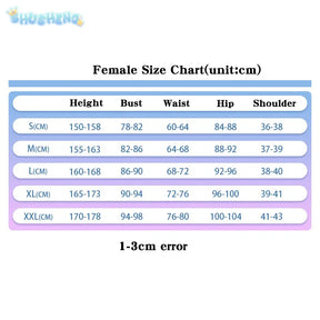 Path To Nowhere Gelan Game Suit Sexy Lovely Uniform Cosplay Costume Halloween Carnival Party Role Play Outfit Women